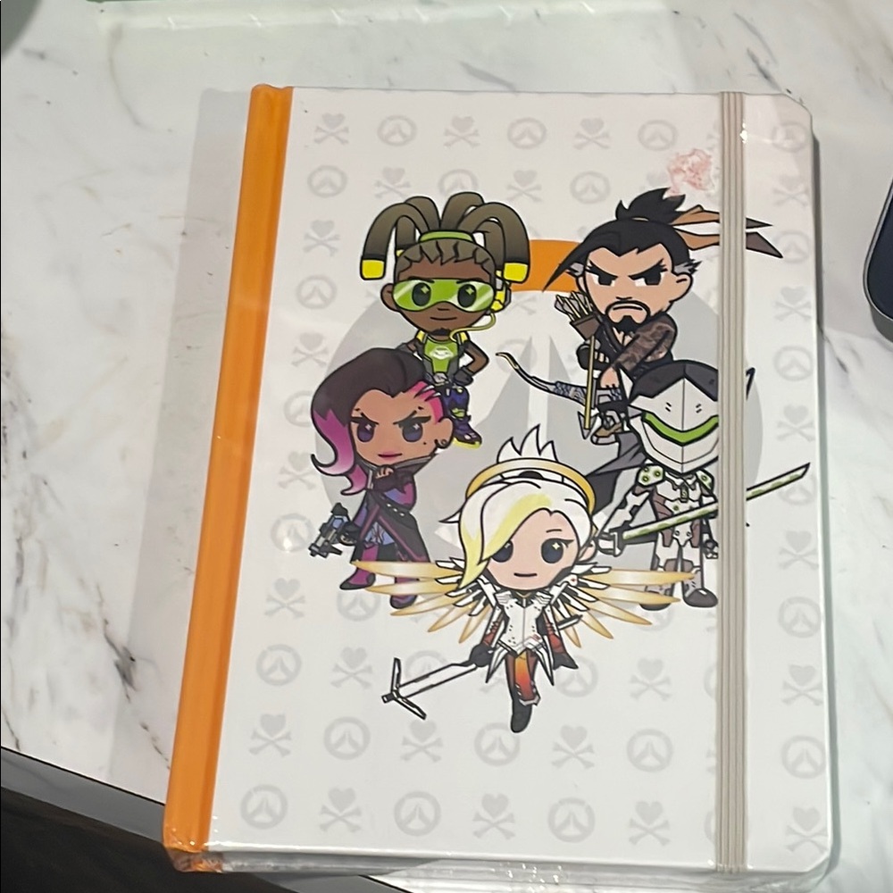 NWT Tokidoki X Overwatch Character Notebook